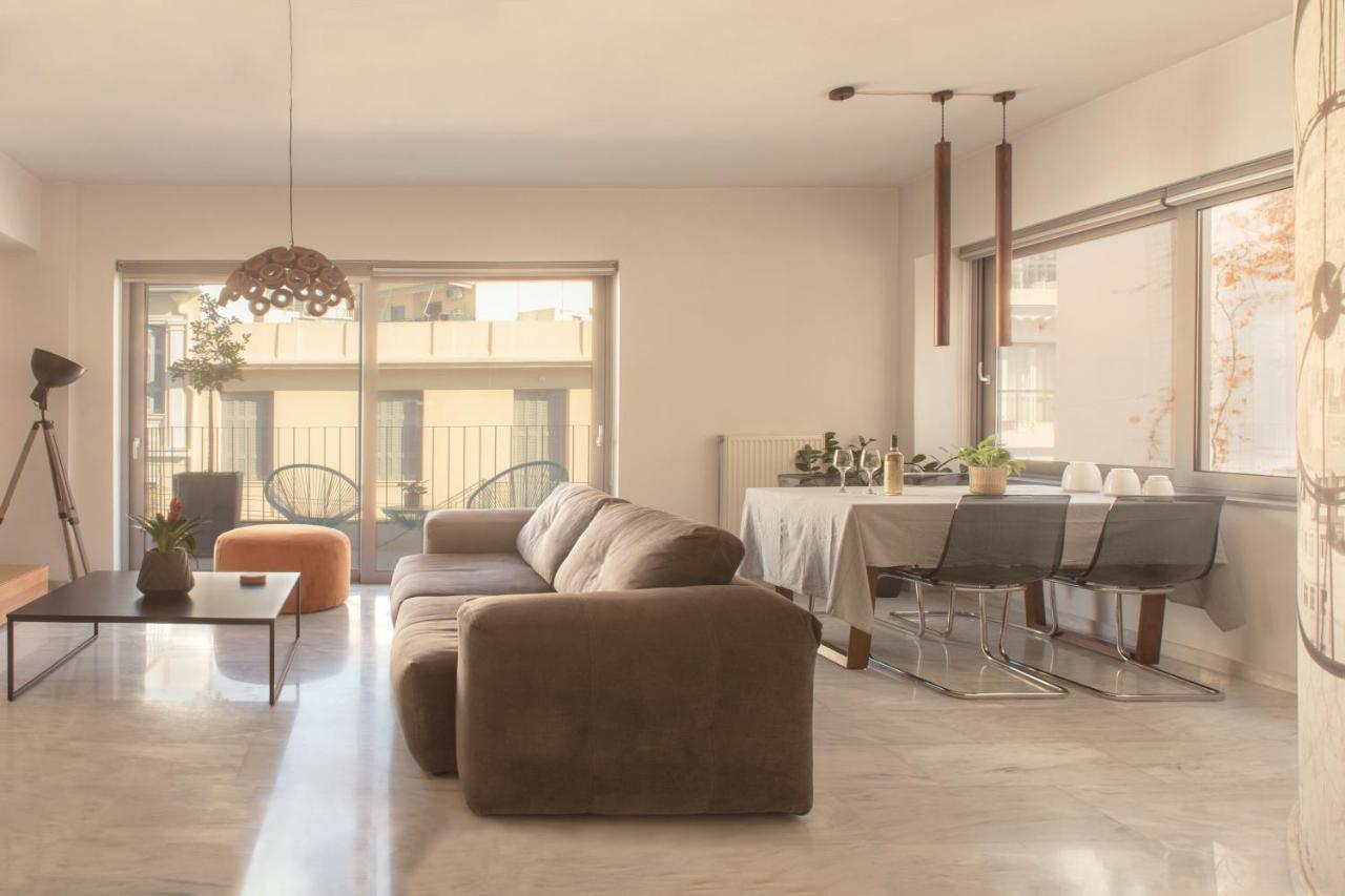 Luxury Apt With Parking-Living Stone Silver 雅典 外观 照片