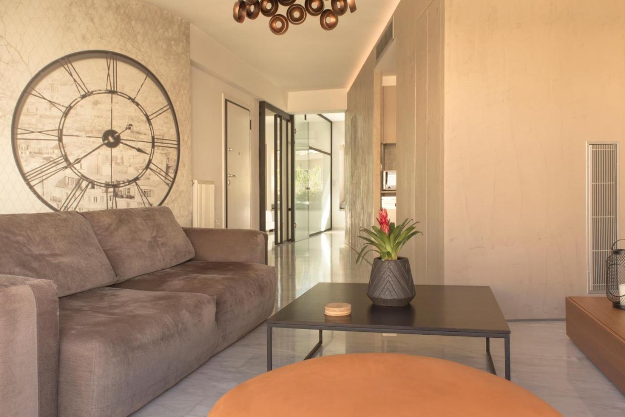 Luxury Apt With Parking-Living Stone Silver 雅典 外观 照片